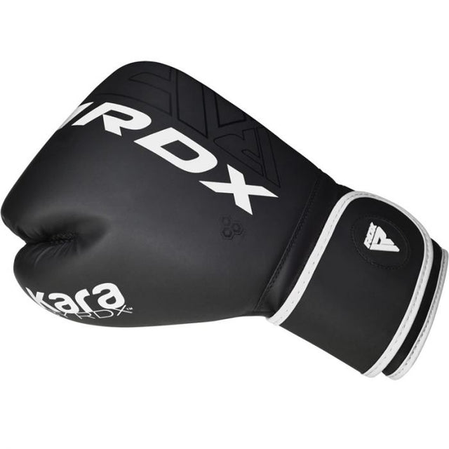 Боксерські рукавиці RDX F6 Kara Training Gloves Matte White ціна