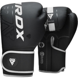 Боксерские перчатки RDX F6 Kara Training Gloves Matte White