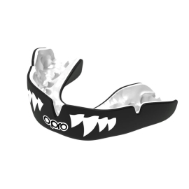 Капа с индивидуальной подгонкой OPRO Instant Custom Fit Jaws Black White White