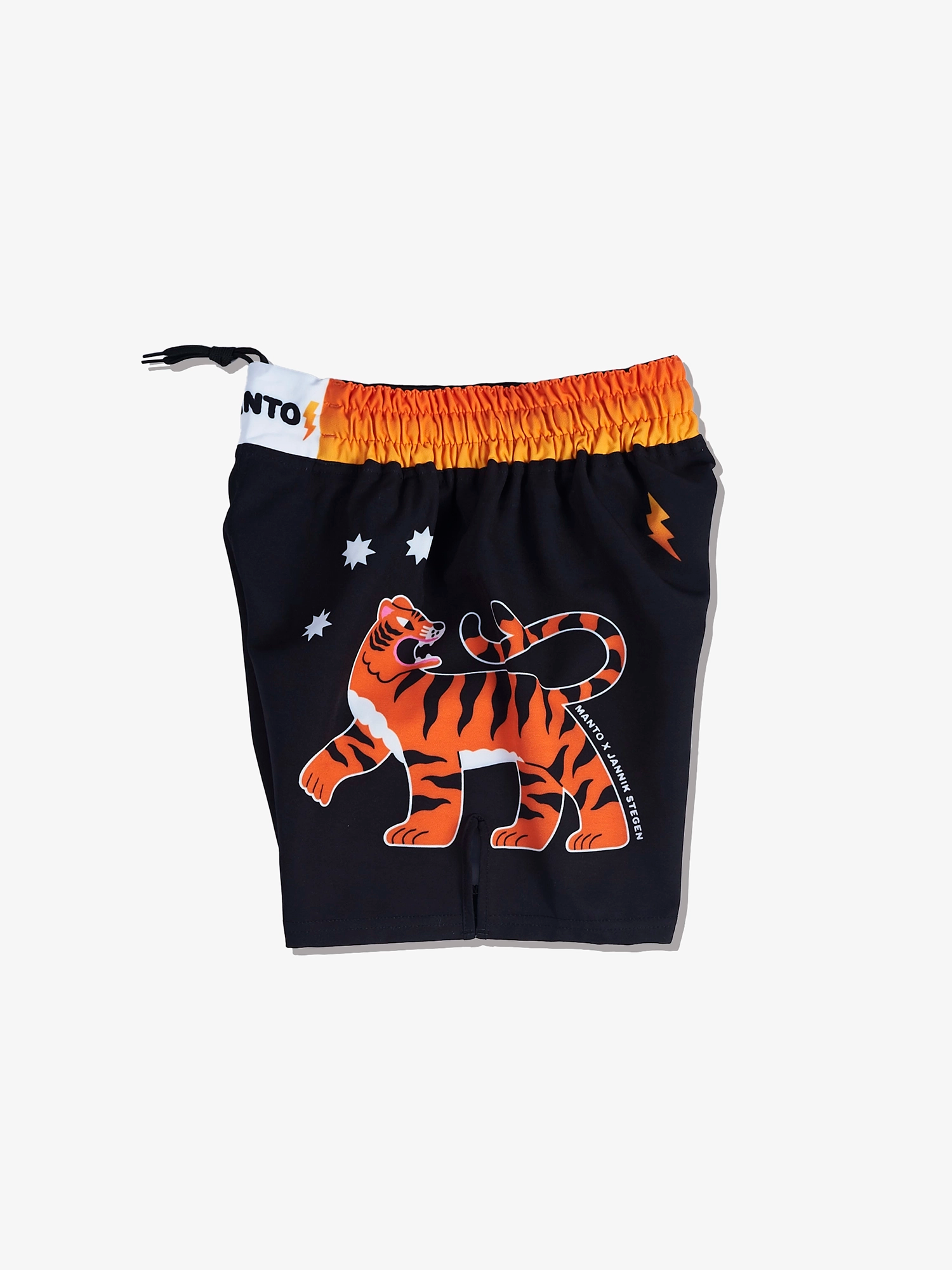 Kids MMA shorts MANTO Kids Fight Shorts Tigers Tail buy