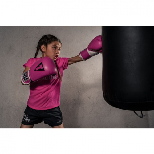 Боксерські рукавиці TITLE Pro Style Leather Training Gloves 3.0 Hot Pink фото