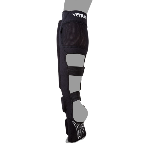 Venum Kontact Evo Shinguards Black leg protection price