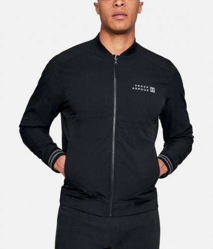 Under Armour Sportstyle Woven Bomber Jacket Black price
