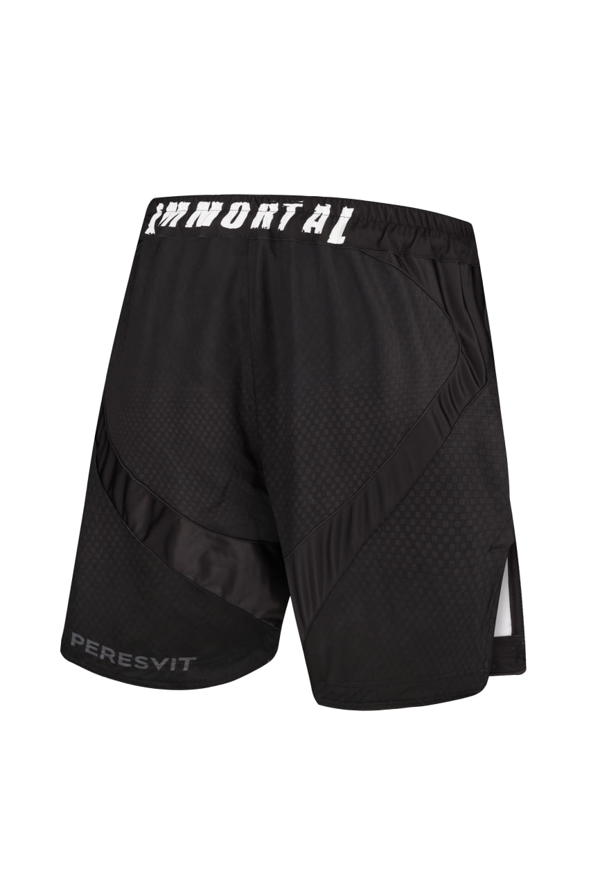 Шорти Peresvit Immortal 2.0 Fightshorts Black Rain Redesigned фото