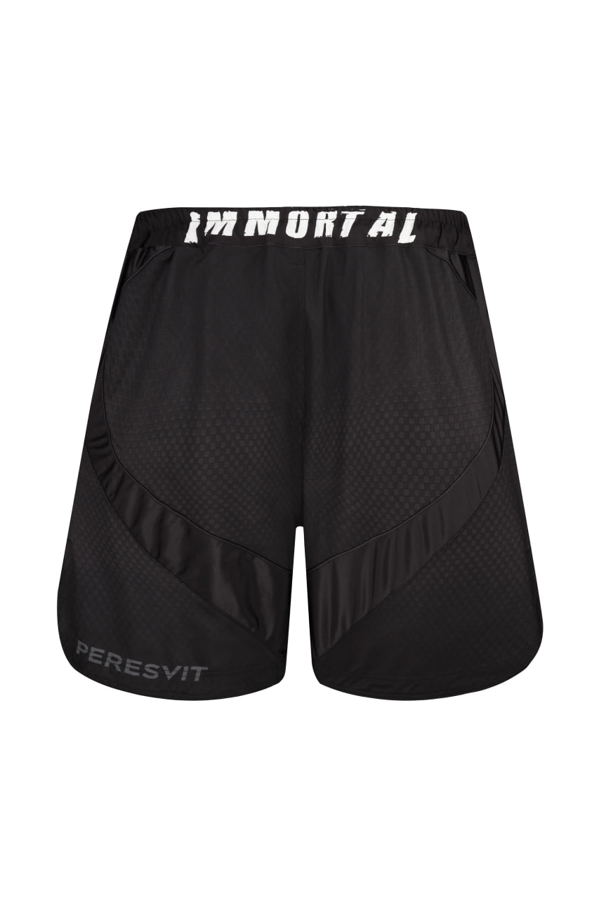 Шорти Peresvit Immortal 2.0 Fightshorts Black Rain Redesigned купити