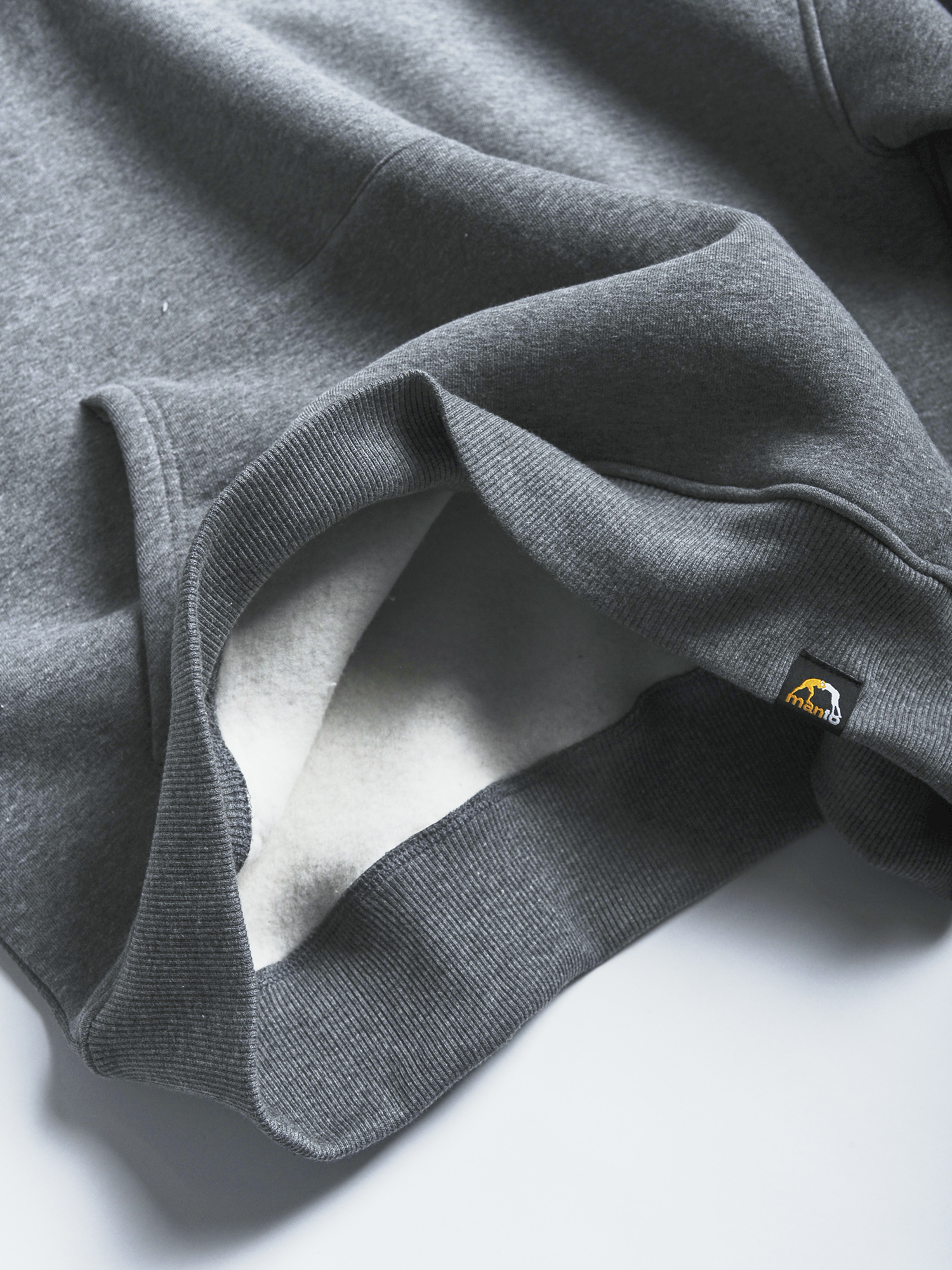 MANTO Hoodie Society Oversize Heather Gray photo