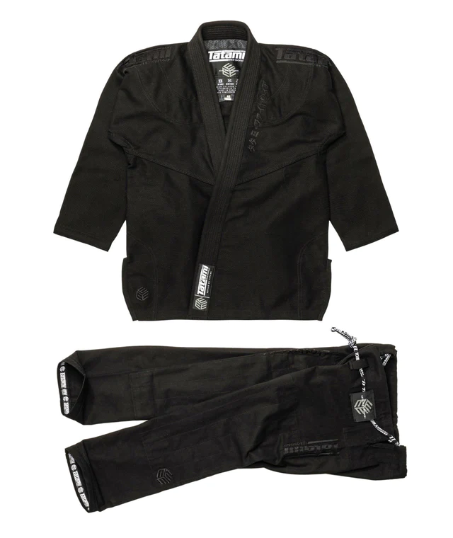 Кімоно Tatami Estilo Black Label Gi Black on Black фото