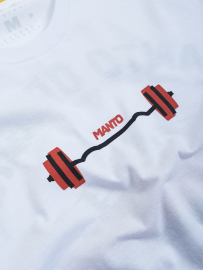 Футболка MANTO T-shirt Ring 2.0 White, Фото № 3