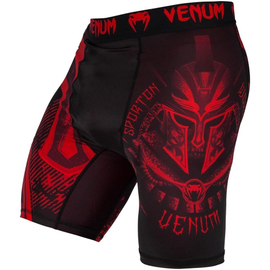 Компрессионные шорты Venum Gladiator 3.0 Vale Tudo Shorts Black Red, Фото № 2