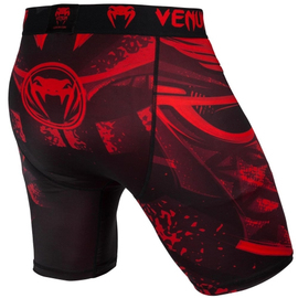Компрессионные шорты Venum Gladiator 3.0 Vale Tudo Shorts Black Red, Фото № 4