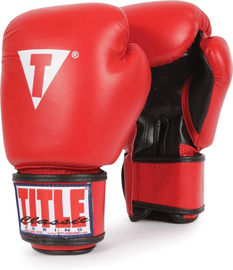 Боксерские перчатки Title Classic Aero Boxing Gloves Red