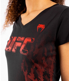 Женская футболка Venum Official UFC Fight Week Black, Фото № 3