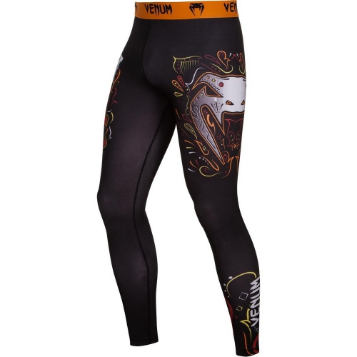 Компрессионные штаны Venum Santa Muerte 2.0 Compression Spats купить