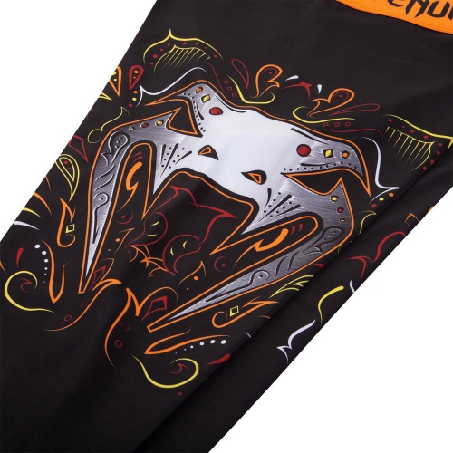 Компрессионные штаны Venum Santa Muerte 2.0 Compression Spats размер