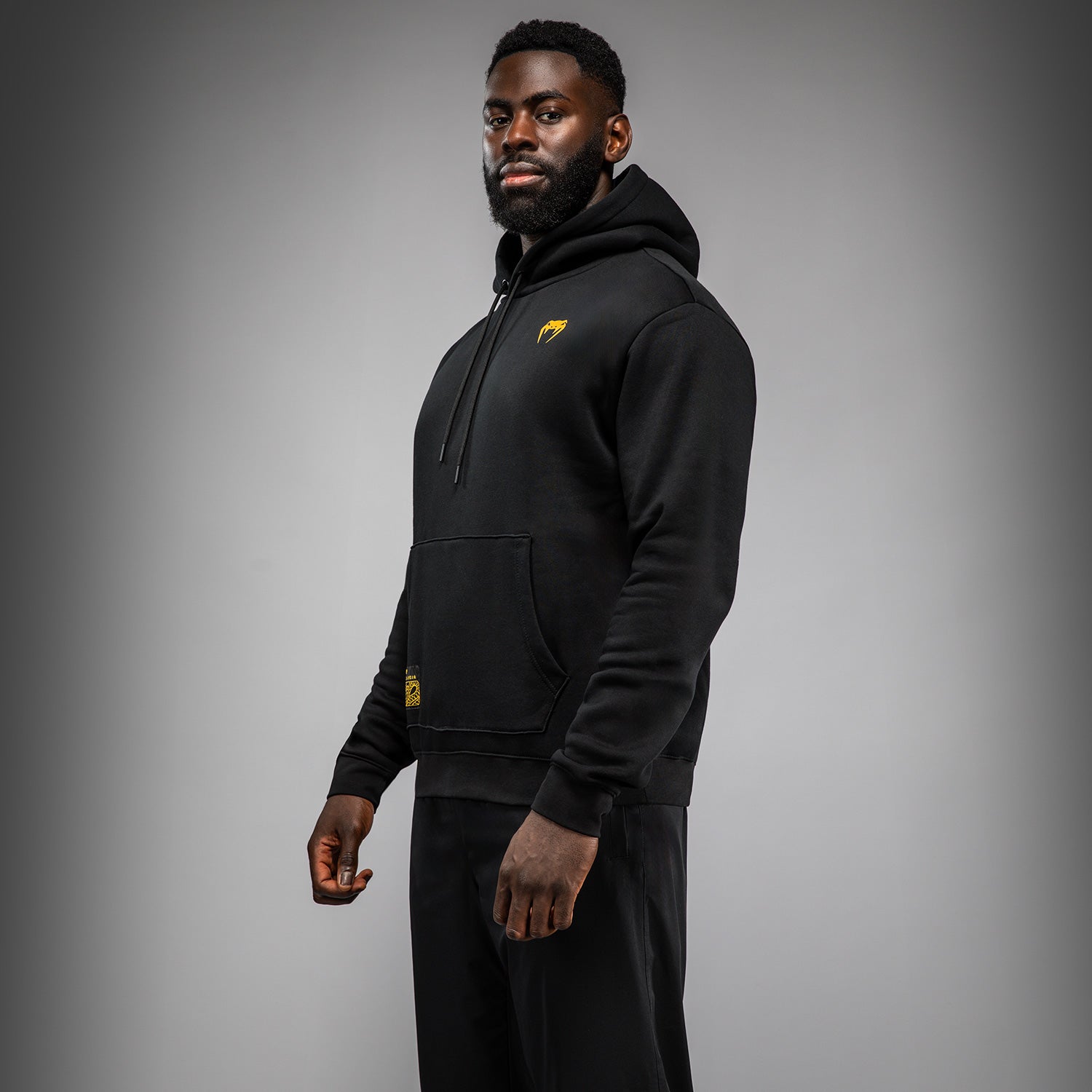 Худі Venum Serpenti Hoodie Black Silver Gold купити