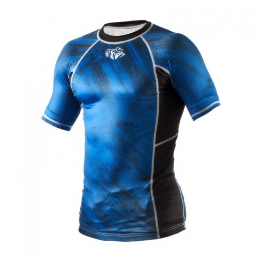 Рашгард Peresvit Immortal Silver Force Rashguard Short Sleeve Dark Marine ціна