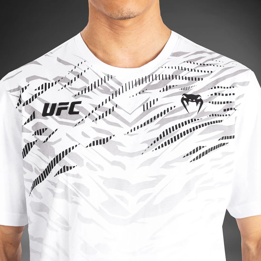 Футболка UFC Venum Fight Night 4.0 REPLICA Mens T-Shirt White фото