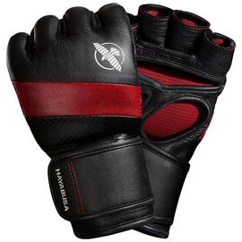 Перчатки Hayabusa T3 MMA 4oz Gloves Black Red