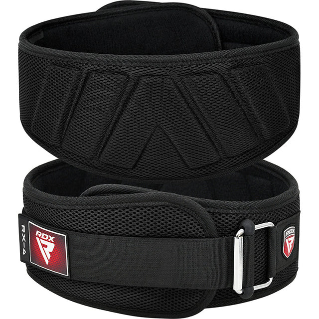 Пояс для пауерліфтингу RDX RX4 Weightlifting Belt Black фото