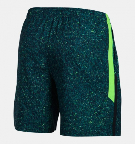 Шорты Under Armour Launch SW Printed 7 Shorts Green оригинал