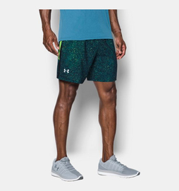 Шорты Under Armour Launch SW Printed 7 Shorts Green