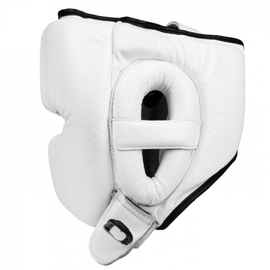 Шлем Title Boxing Leather Sparring Headgear White, Фото № 3