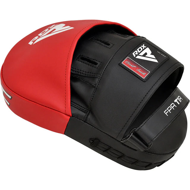Лапи RDX T1 Curved Boxing Pads Red Black ціна