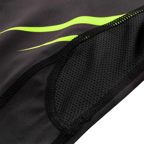 Жіночий рашгард Venum Training Camp 2.0 Rashguard Short Black Neo Yellow вартість