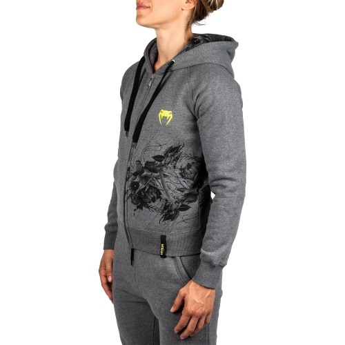 Womens Venum Floral Hoody - Heather Grey price