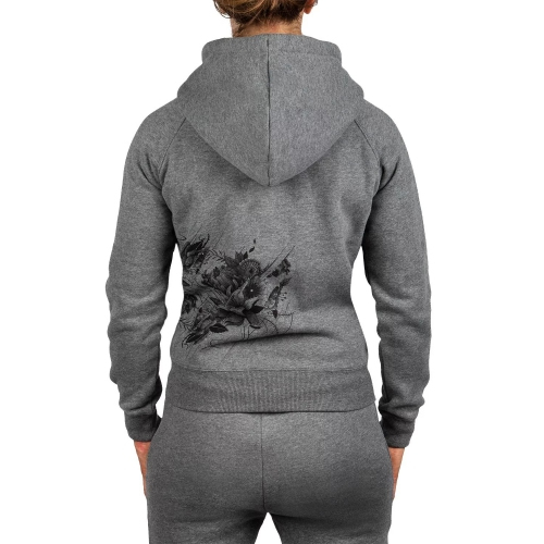 Womens Venum Floral Hoody - Heather Grey buy