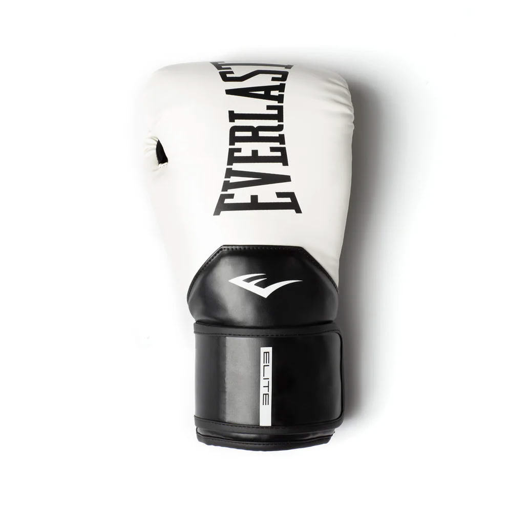 Боксерские перчатки Everlast Elite 2 Boxing Glove White Black купить