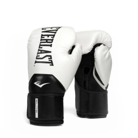 Боксерские перчатки Everlast Elite 2 Boxing Glove White Black