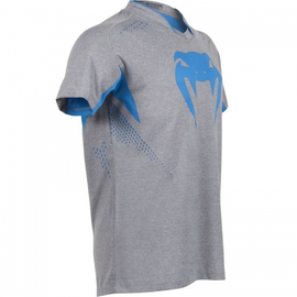 Футболка Venum Hurricane X Fit T-shirt Grey Blue, Фото № 3