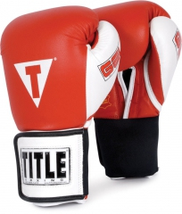 Боксерские перчатки Title Gel World Training Gloves Red