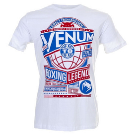Футболка Venum Boxing Legends T-shirt - Ice