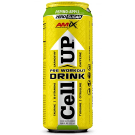 Напиток AmixPro CellUP Pre Workout 1/12 500 мл - яблоко