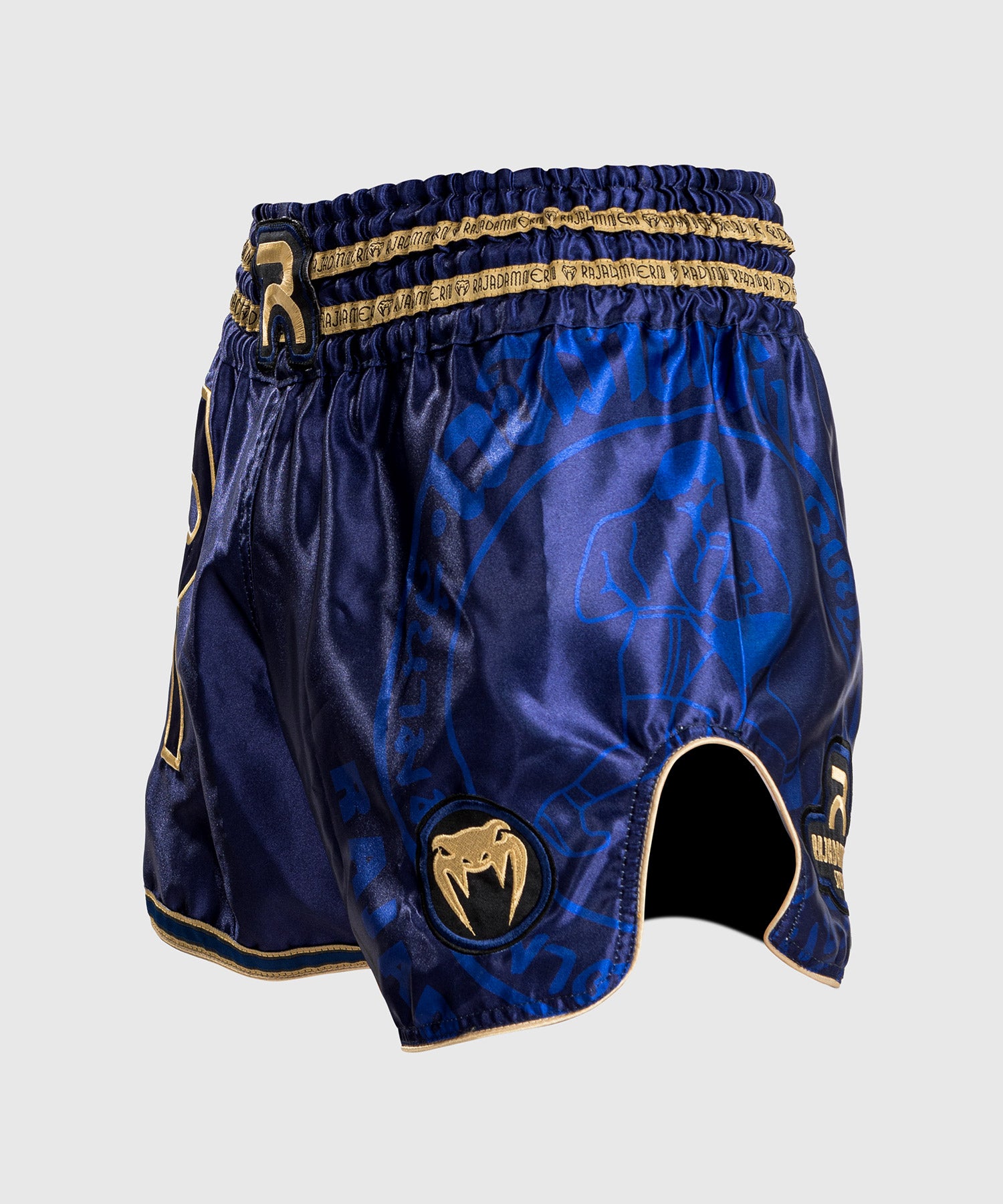 Тайські шорти Rajadamnern x Venum Muay Thai Short Navy Blue ціна