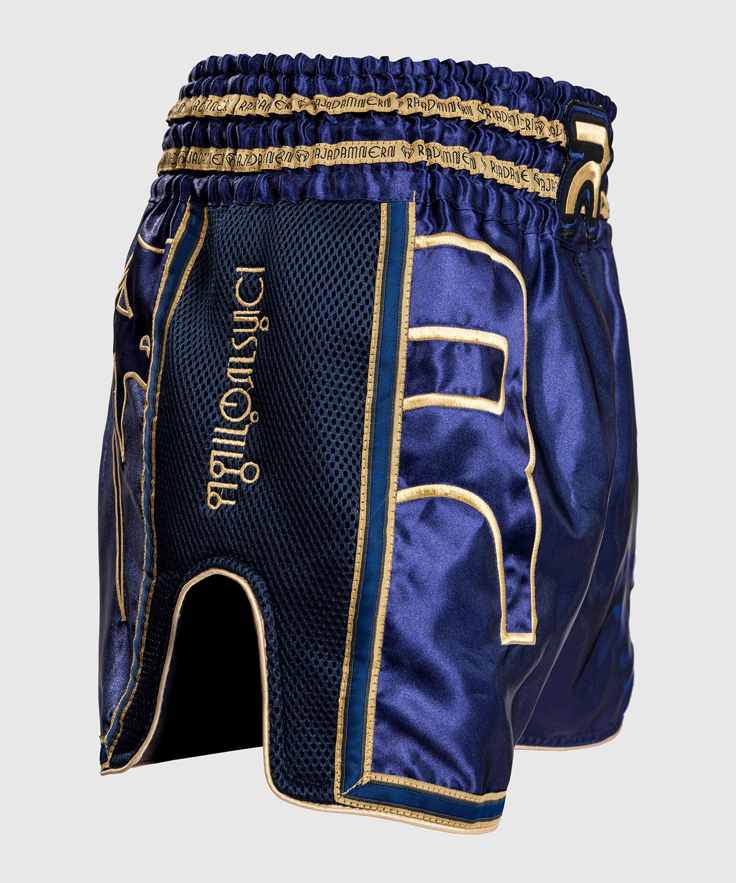 Тайські шорти Rajadamnern x Venum Muay Thai Short Navy Blue фото