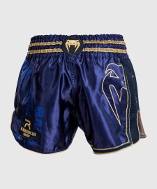 Тайські шорти Rajadamnern x Venum Muay Thai Short Navy Blue купити