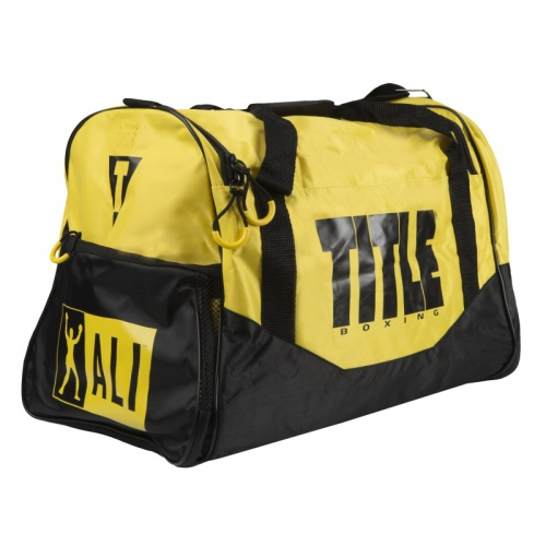 TITLE Ali Personal Sport Bag Yellow Black buy