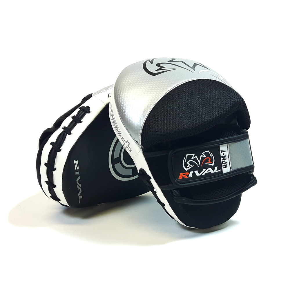 Лапы Rival Fitness Punch Mitts Silver-Black