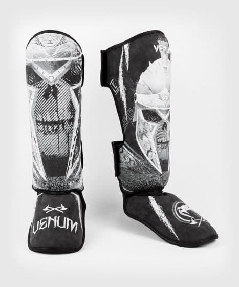 Venum Gladiator 4.0 Shinguards Black White leg protection buy