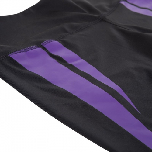 Жіночі спортивні легінси Venum Body Fit Leggings Black Purple вартість
