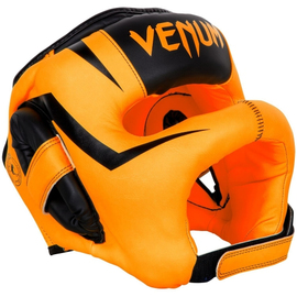 Боксерский шлем Venum Elite Iron Headgear Fluo Orange, Фото № 2