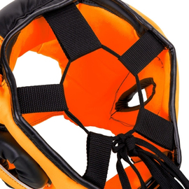 Боксерский шлем Venum Elite Iron Headgear Fluo Orange, Фото № 6